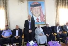 Photo of مندوبا عن الملك وولي العهد. العيسوي يعزي النوافعة ورمضان وإسعيفان والموصلي