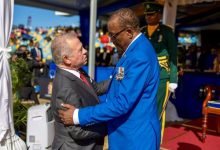 Photo of King attends inauguration of Barbados president