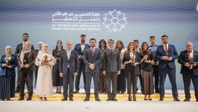 Photo of Crown Prince honours winners of Al Hussein bin Abdullah II Award for Voluntary Service