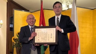 Photo of UNRWA Health Director Seita receives Japan’s Foreign Minister Commendation