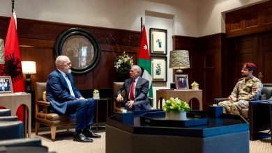 Photo of King receives Albania PM