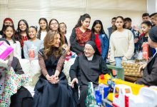 Photo of Queen Rania Joins Children’s Christmas Festivities at Mar Mansour Charitable Society