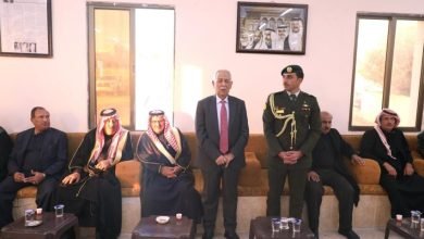 Photo of مندوبا عن الملك وولي العهد .. العيسوي يعزي عشيرتي الفايز والزبن