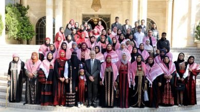 Photo of العيسوي يلتقي وفدا من جمعية سيدات النقع الخيرية