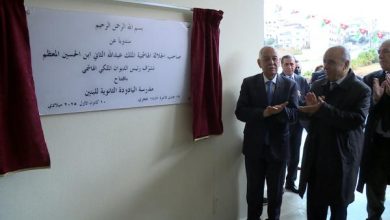 Photo of مندوباً عن الملك .. العيسوي يفتتح مدرستي حي المطار واليادودة النموذجيتين