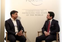 Photo of Crown Prince meets with Embraer CEO, heads of global companies