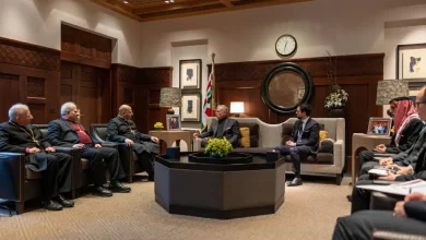 Photo of King receives Evangelical Lutheran Church delegation