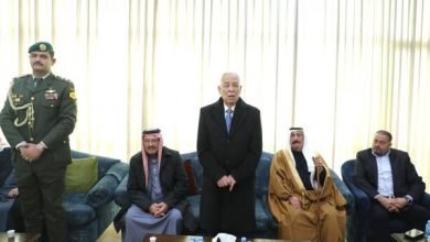 Photo of مندوبا عن الملك وولي العهد .. العيسوي يعزي القطارنة وزوغانه وأبوحمور والطوال